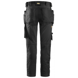 6241 Spodnie AllroundWork Stretch z workami kieszeniowymi