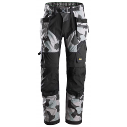 6902 Spodnie FlexiWork+ z workami kieszeniowymi