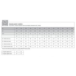 Spodnie do pasa damskie 18188-511