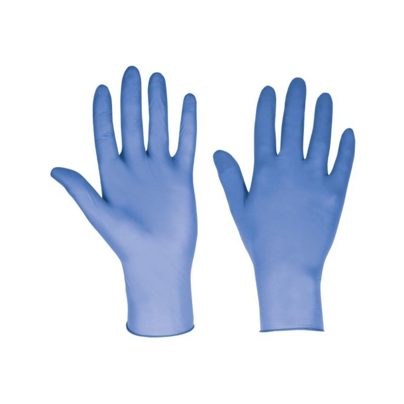 Rękawice Nitrylowe Niebieskie