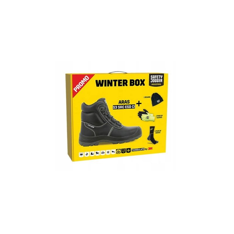 Zestaw Zimowy WINTER BOX Safety Jogger
